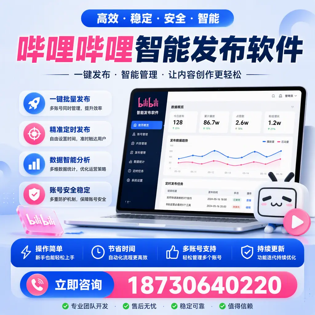 如何在 汕头 制定有效的哔哩哔哩智能发布策略